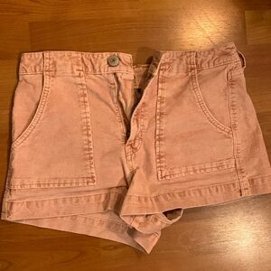 American Eagle Pink Corduroy Shorts